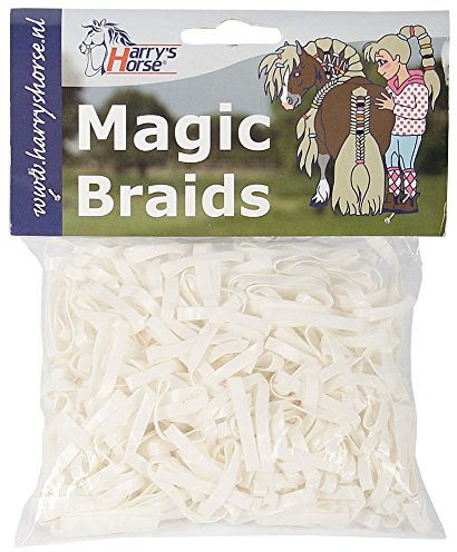 Harry's Horse Magic Braids, zak, Farbe:weiß