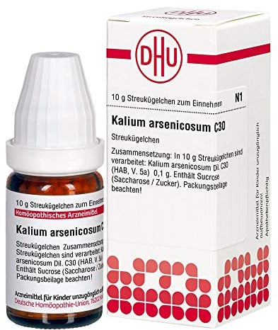 DHU Kalium arsenicosum C30 Streukügelchen, 10 g Globuli
