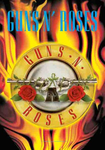 Guns N Roses Gun - Posterflagge 100% Polyester