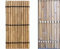 Brise-vue Apas6 en bambou épais, demi-coques, de 6 à 8 cm de diamètre, avec laçage rigide, 180 x 90 cm