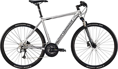 Bergamont Helix 7.0 Cross Trekking Herren Fahrrad silber/schwarz/grau 2015: Größe: 56cm (178-186cm)