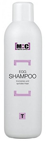 Meister Coiffeur Egg Shampoo T 1 x 1000 ml mit Eigelb-Konzentrat für trockenes Haar von M:C