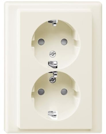 Merten Steckdose System M Weiß MEG2420-1444