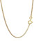 NKlaus 45cm Erbskette 333 Gelbgold 8 Karat elegante Halskette Breite: 1,5mm Collier 3,22g schwer 8817