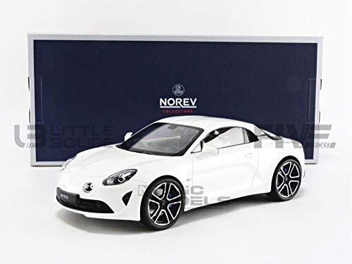 Norev NV185144 Renault 1:18 2017 Alpine A110-White Metallic