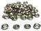 Prym 80 Stück Jersey-Druckknöpfe 8 mm Silber