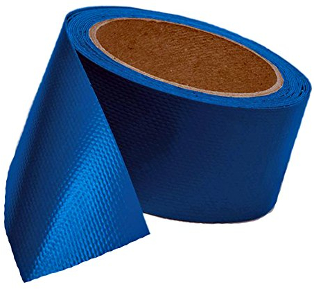 7€/m Trucker-Tape Planen-Reparatur-Klebeband Trucker-Tape 5 m Rolle blau Zelt Markise LKW