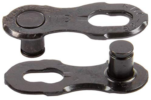 KMC Missing Link, Kettenverschlussglied, 12NR DLC Black, 2 Stück, schwarz