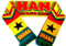 Ghana Schal Fanschal Fussball Schal