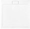 VBChome Plato de ducha de 90 x 90 cm + Spihon muy plano, acrílico sanitario de alta calidad, bañera reforzada de fibra de vidrio cuadrada, color blanco, altura de montaje: 4,5 cm, desagüe/sifón Viega