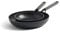KitchenAid Classic Forged 3-layer German Engineered Non-Stick 2-Piece Frying Pan Skillet Set, 20 cm and 28 cm, Induction, Oven Safe, Black