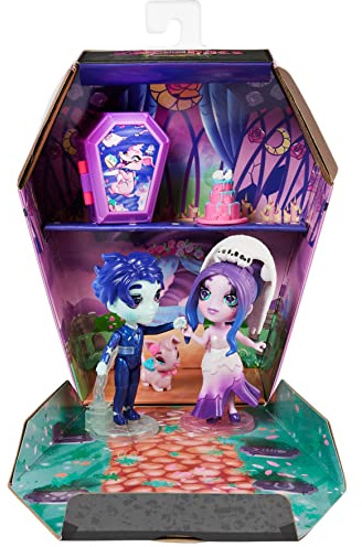 Zombaes Forever, Zombadie to Love Deluxe Zombie Dolls Set with 2 Exclusive 3.5-inch Figures, Pet & Accessory, Girls Gifts, Kids Toys for Girls