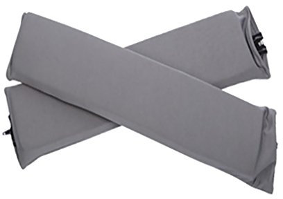 2 STK. Elastische Armauflage, Armlehnen Polster, Ellenbogen, Grau