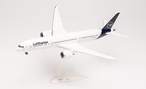 Herpa 572033 Lufthansa Boeing 787-9 Dreamliner – D-ABPA “Berlin”, Modell Flugzeug, Modellbau, Miniaturmodelle, Sammlerstück, 1:200
