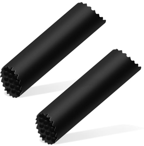 Knoblauchschäler Silikon Knoblauchhaut Entferner Roller Knoblauchschlauch Rollen Hautentferner, Knoblauchroller Peeling Tube Werkzeug für nützliche Küchenwerkzeuge (schwarz)
