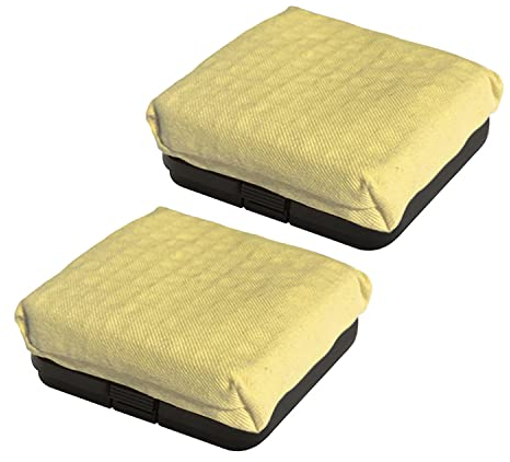 Cuisinart Grill Renew Brush Head, Pack of 2, Plastic, Silicone, Aramid Fibre Fabric