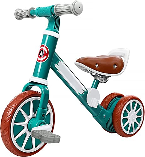 Aelbsty Baby Laufrad Kleinkinderfahrrad für Babys ab 2 Jahren Abnehmbares Pedal-Lernrad Kleinkinder erstes Fahrrad für Babys Indoor- und Outdoor-Fahrrad für Kleinkind