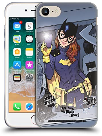 Head Case Designs Offizielle Batman DC Comics # 35 Neues 52 Selfie Batgirl Gelhülle [Militärischer Schutzgrad] Kompatibel Mit Apple iPhone 7/8 / SE 2020 & 2022 Und Kompatibel Mit MagSafe