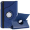 Gocob For Samsung Galaxy Tab A7 Lite 8.7 T220 T225 Leather Stand Flip Cover 360 Tablet Case (NAVY BLUE)