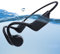 Cuffie a conduossea, IPX8, impermeabili, per nuoto, con memoria 32G, Bluetooth 5.3, cuffie sportive con microfono senza fili, per corsa, nuoto, ciclismo, allenamento