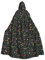 RFSHOP Boho Black Denim Blue Lupin Hooded Cloak Unisex Adult Cloak with Hood Halloween Christmas Hooded Cape Cosplay Costume