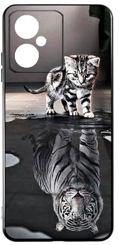 Auotu Hülle Soft TPU Silikon Case Etui Tasche Cover für Blackview Oscal C70 / Oscal Tiger 10 Smartphone (Mode 6)