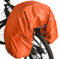 VAOLOAV 100L Regenhülle für Regenüberzug Rahrradkorb Fahrradtasche Gepäckträger wasserdichte Orange