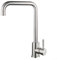 Grifo de cocina de acero inoxidable caliente y frío, rotación libre de para 360°, control dual caliente y frío, fregadero ajustable, lavaplatos, hogar