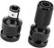 Juego de Vasos de Impacto Telescópicos 10×6×4 2pcs 1 2 a 1 4 Adaptador de Vaso Telescópico Hembra Hexagonal para Llave Adaptador de Impacto 1 2 a 1 4 Adaptador Hexagonal