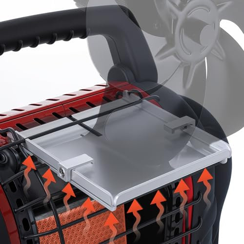 Wood Stove Fan Bracket for Heater, Multi-Purpose Heater Holder for Fireplace Fan/Heated Stuff Shelf, Stand with Clip for Outdoor Heater, Outdoor Heater Accessories