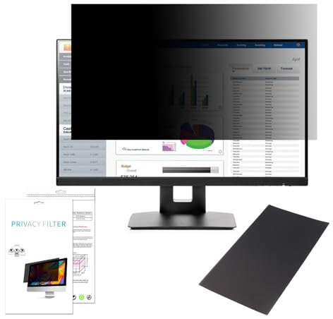 Aoisavch 11.6-27 inch Privacy Screen Filter for Screen Filter, Monitor Privacy Screen,Anti Glare Privacy Shield (15inch/34.4x19.4CM)