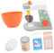 Abaodam Holz Kochgeschirr Set Spielzeug Kinder Spielset Küche Spielzeug Mixer Spielzeug