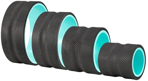 GreenWhim Back Roller - 4-Pack Deep Tissue Foam Rollers for Back Pain Relief, Back Cracking, Yoga Stretching & Trigger Point Therapy - Padded for Comfort, Ideal for Posture & Flexibility Enhancement