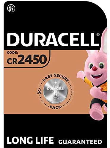 Duracell 2450 Lithium Coin Batteries 3V (1 pack)