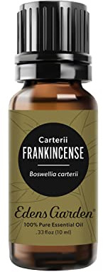 Edens Garden Frankincense- Carterii Essential Oil- 100% Pure Premium Grade, Undiluted, Natural, Therapeutic, Aromatherapy, The Best for Diffuser, Face, Candle, Hair 10 ml (.33 fl oz)