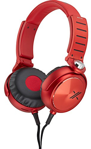 Sony mdrx05/BR X Auriculares Negro y Rojo