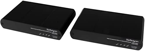 StarTech USB HDMI KVM Extender Over Cat5e/6, 1080p Uncompressed, 330ft