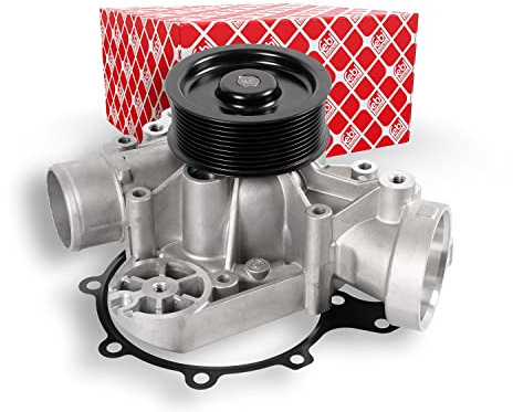 febi bilstein 44468 Wasserpumpe mit Riemenscheibe und Dichtungen, 1 Stück