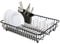 Delfinware 2100BK Black Large Drainer , 12 x 48.5 x 38cm