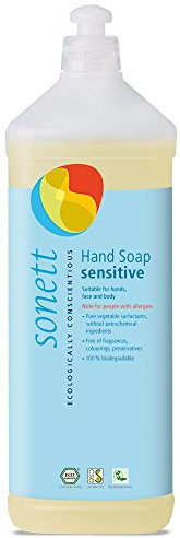 Sonett neutral hand and body soap liquid by Greenfibres