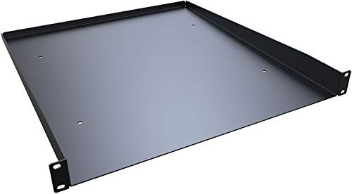 Hammond Manufacturing Unvented Shelf, Cantilever, 1U, Steel - RASU190120BK1