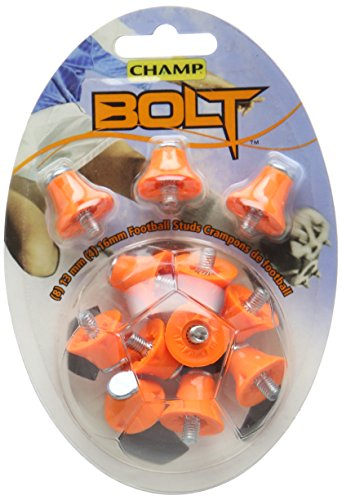 Champ Bolt - Stollen für Fußballschuhe 12 Stück - Orange 405164