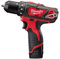 Milwaukee M12BDD-202C - Taladro atornillador