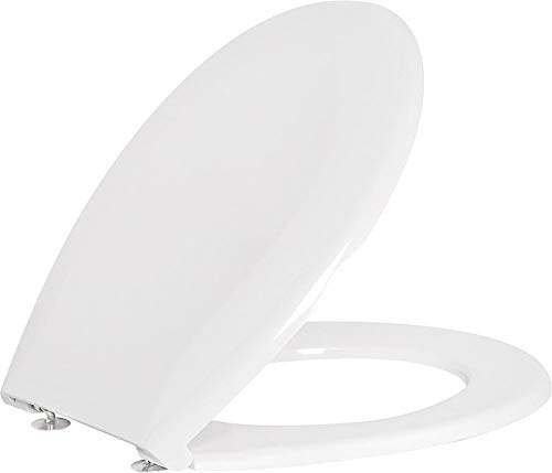 Sanit WC-Sitz 1501 (streamline) mit Edelstahlscharnieren Farbe: weiß-alpin