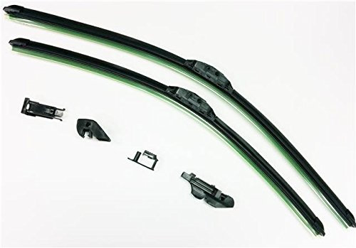 21 + 24 QUALITY PAIR OF FRONT NEW AERO FLAT WINDSCREEN WIPER BLADES