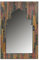 Orient Spiegel Wandspiegel Tarana 90cm groß | Großer Marokkanischer Flurspiegel mit Holzrahmen orientalisch handbemalt | Orientalischer Vintage Badspiegel ohne Beleuchtung als Orientalische Deko