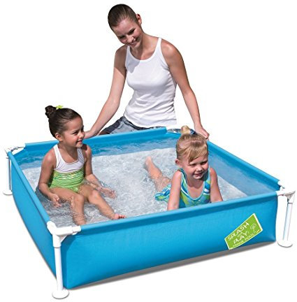 Bestway 56217 My First Niños Baby planschbecken Frame Pool 1,22 x 1,22 x 30,5 m, azul