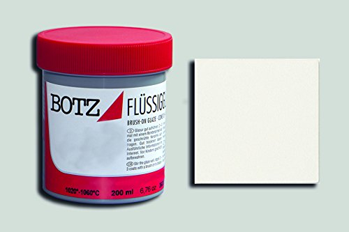 Keramikbedarf Botz Flüssig Glasur, weiß matt 9107, 200ml