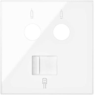 Tapa para toma R-TV+SAT con RJ45 2M