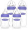 Lansinoh Weithalsflaschen-Set mit NaturalWave Sauger (2 x 240ml, 2 x 160ml)